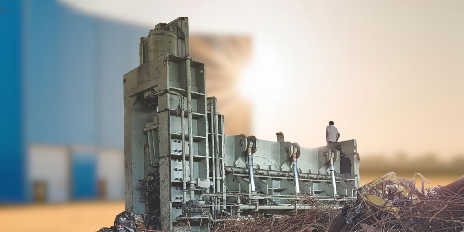 Scrap Shearing Machine